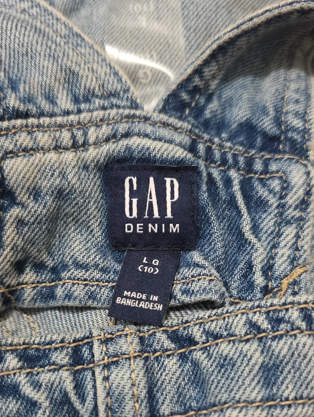Gap Kids Denim Overalls in Light Wash Size 10 NWT